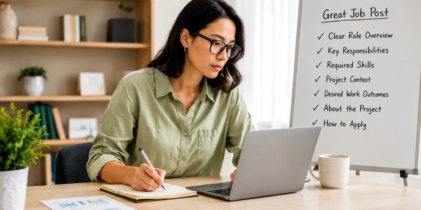 SkillBid guide preview for writing a strong job post