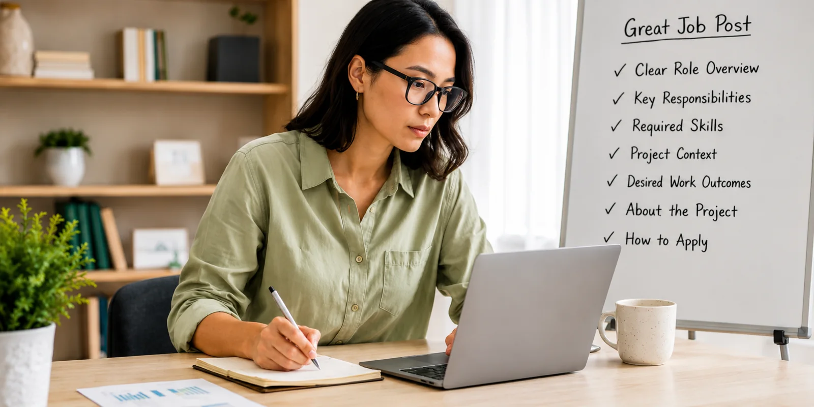 SkillBid guide preview for writing a strong job post